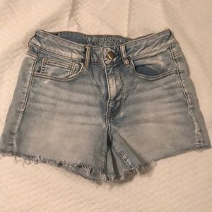 American eagle super stretch jean short